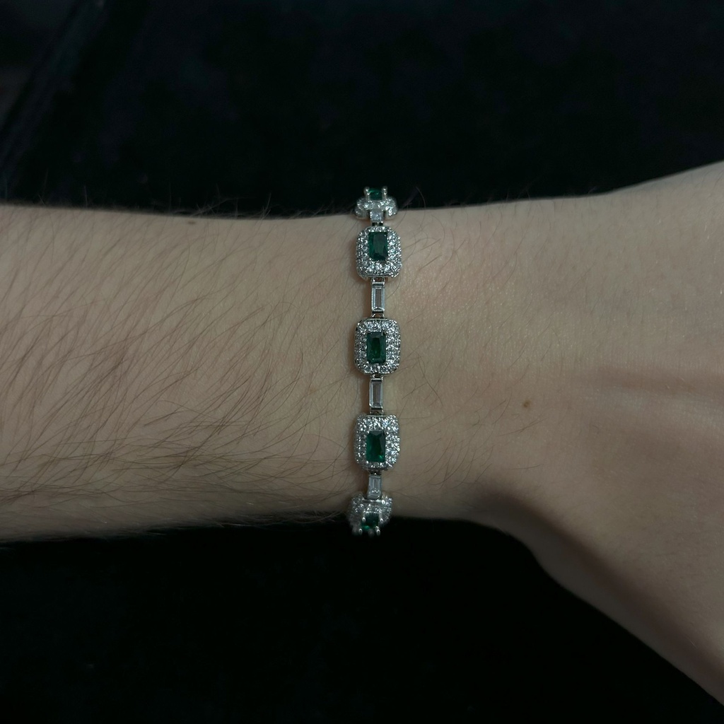 Bracelet "Émeraude"